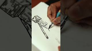 ASMR Drawing Enderman From Minecraft [upl. by Cahn288]