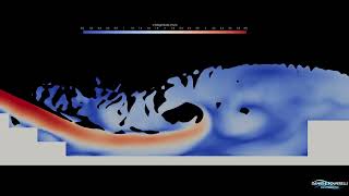 Stepped Spillway  OpenFOAM  LES [upl. by Strauss]