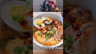 Instant Chicken Ramen🍗🍜 shorts ramennoodles ytshortsvideo viralvideo [upl. by Skelly]