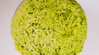 ARROZ VERDE CON ALBAHACA SÚPER FÁCIL CÓMO HACER ARROZ VERDE RECETA FÁCIL 🇪🇨 [upl. by Schnabel]