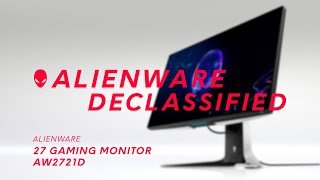 Alienware Declassified  27 Gaming Monitor  AW2721D [upl. by Adamsun923]