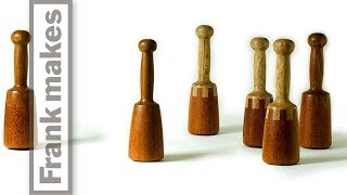 Wood Turned Carvers Mallets [upl. by Laurianne384]