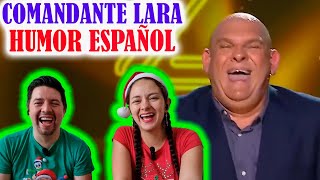 Comediante ESPAÑOL  Reaccion al Comandante Lara  MONÓLOGOS DE AÑO NUEVO [upl. by Aihsital]