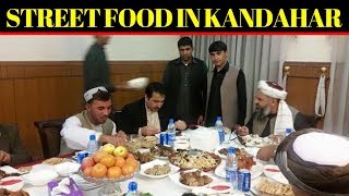 Afghanistan Street FoodFood in Kandahar  2018 [upl. by Meirrak]