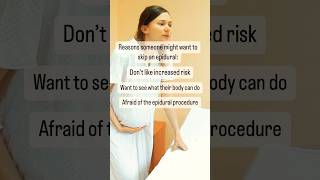 Epidural vs Natural Birth pregnancy birth [upl. by Alage268]