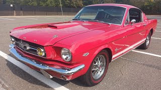 1965 MUSTANG FASTBACK 22 RESTOMOD 289 PROCHARGER COMPLETELY RESTORED [upl. by Sanez11]