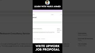 How to write Upwork job Proposal through UpAlerts upwork upworkproposal LearnWithShajeel [upl. by Mitran]