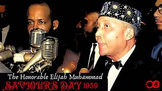 Saviours Day 1959Messenger Elijah Muhammad [upl. by Eeleak]