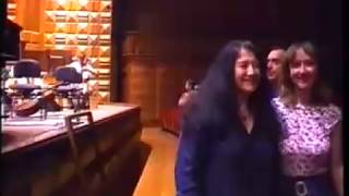 Annarita Santagada meets Martha Argerich in Rome June 2001 [upl. by Juanita]