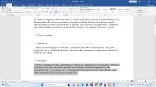 ETAYER ou REFUTER Sujet de type 1  Travail décriture  Niveau Terminale et 1ère [upl. by Arlo]