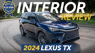 2024 Lexus TX  Interior Review [upl. by Ardnasil]