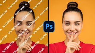 How To Remove Watermark In Photoshop Step By Step [upl. by Liggitt]