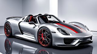 Unleashing THE FUTURE 2025 PORSCHE 918 SPYDER REVEALED A SUPER CAR REVOLUTION [upl. by Atteval]