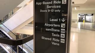 SFO Airport Terminal 3 Uber  Lyft PickUp Problem [upl. by Yauqram128]