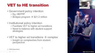 Mobilising VET to HE transitions [upl. by Ayanej]