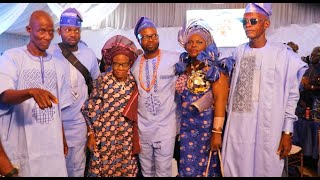 MustSee Adekola Tijanis MotherinLaw Makes a Grand Entrance at Her 80th Birthday [upl. by Arnuad]