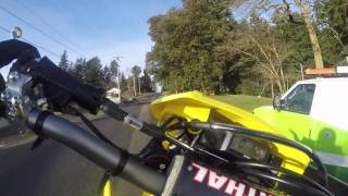 2017 rmx450z supermoto [upl. by Valeda203]