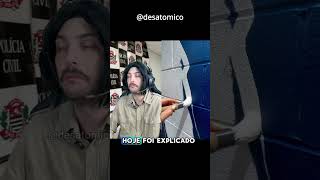 Chamando os homi para acabar com festa do vizinho humor comedia desatomico shorts short [upl. by Neyu]