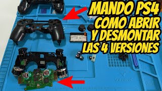 Mando PS4 Como Abrir y DesmontarDesarmar  Para Reparar y Cambiar Piezas [upl. by Airbma]