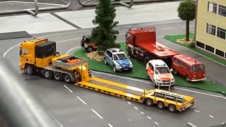 INTERMODELLBAU Messe Dortmund 2021  AMAZING RC TRUCKS RC DOZER  RC HEAVY TRANSPORT RC TRACTORS [upl. by Ingalls336]