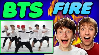 BTS Fire Dance Practice REACTION [upl. by Dita]