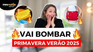 BOLSAS Tendência PRIMAVERA VERÃO 2025 [upl. by Assirahs]