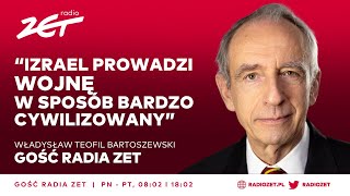 Władysław Teofil Bartoszewski Izrael prowadzi wojnę w sposób bardzo cywilizowany [upl. by Vito]