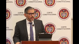 Audiencia Pública Corte Constitucional Acuerdo de Escazú [upl. by Henni]