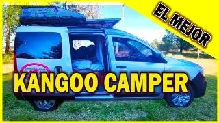 VAN TOUR KANGOO CAMPER  LINEA NUEVA Transformación Detallada y Reformas  Vanlife y Camperización [upl. by Eeznyl]