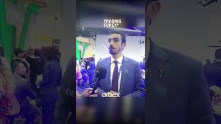 Orbex interview at the Dubai Forex Expo [upl. by Lehrer301]