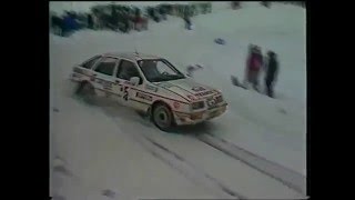 Ford Sierra XR4x4 Rally Monte Carlo 1987 [upl. by Sremlahc]