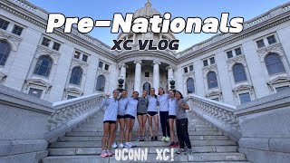 PreNationals XC VLOG  Come with us to Madison WI [upl. by Adiaroz]