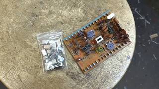 Servicing a 1974 Zenith 17quot Chromacolor II Color tv part 4 [upl. by Aprilette394]