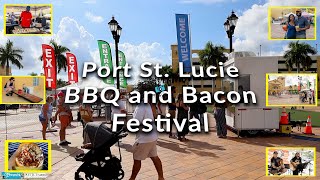 Port St Lucie BBQ amp Bacon Festival 2023 [upl. by Eimak65]