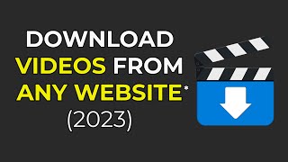 How To Download Any Video From Any Site On PC Working 2024 [upl. by Anilehs168]