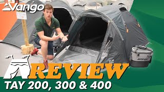 Vango Tay 200 300 400 Tent Review 2024 [upl. by Annairam454]