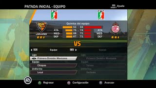 FIFA 11 PS2 Gameplay  Chiapas vs Toluca [upl. by Ezra]