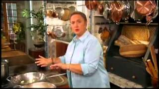 Lidia Matticchio Bastianich Scampi alla busara shrimp Istria Croatia [upl. by Aela]