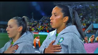 Brazil National Anthem  FIFA Womens World Cup 2023 [upl. by Eseilanna188]