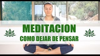 Meditación 7 min para dejar de pensar  Elena Malova [upl. by Riamu915]