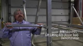 Boat Lift Lifting Arm Product Demonstration [upl. by Russian]