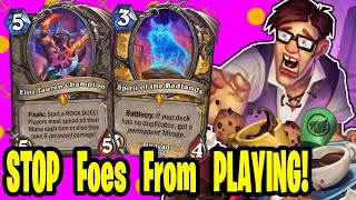 Make Opponents RAGE with Tax Paladin Traveling Travel Agency Hearthstone Paladin Deck [upl. by Mientao649]