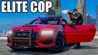 Typical Elite Cop In GTA 5 RP [upl. by Kirsch]