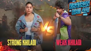 Khatron Ke Khiladi Season 14Abhishek VS Samona Abhishek ny Jeeta Stuntaimanallinone2394 [upl. by Nylanaj]