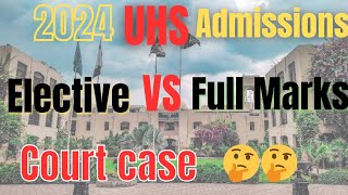 uhs elective or full marks for admission in mbbs bds 2024 [upl. by Aihsikal513]