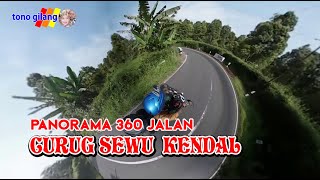 PANORAMA 360 DALAM VLOG PERJALANAN CURUG SEWU  MOTOVLOG TEMANGGUNG [upl. by Honeyman921]