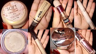 BEST AFFORDABLE concealers review  high coverage concealers review [upl. by Burtis]