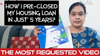 22 Lakhs🤷‍♀️ LIC Housing LoanHow I PreClosed in Just 5 YearsHousing Loan Pre Closure Tips [upl. by Adnaral]