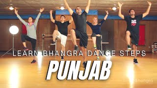 Learn Bhangra Dance Online Tutorial For Beginners  Punjab Step By Step  Lesson 5 [upl. by Helm]