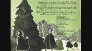 Mon beau sapin  Les Quatre Barbus  1958  O Tannenbaum Song French [upl. by Harragan]